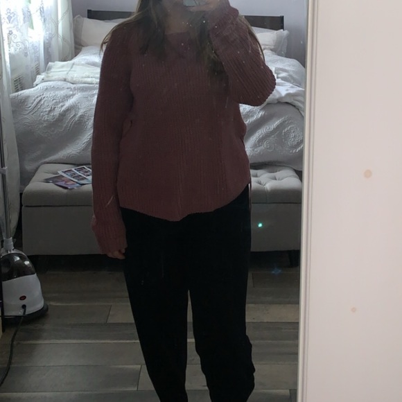 Pink knitted sweater - Picture 2 of 4